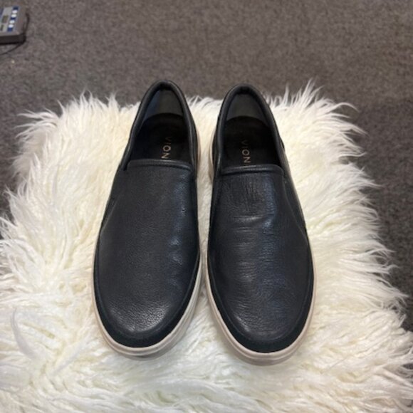 VIONIC Kearny Platform Slip-On Sneaker Black 9M - Picture 1 of 6